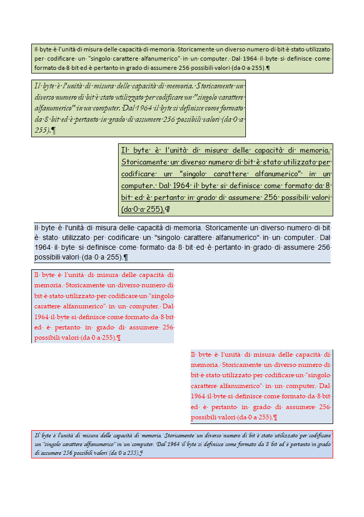 Anteprima Esercizio